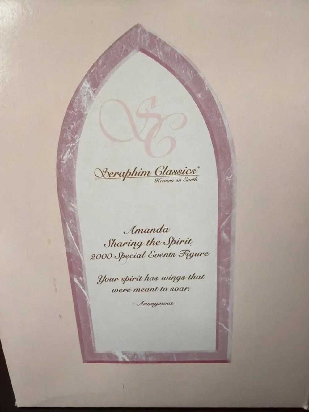 Seraphim Classics Amanda Sharing the Spirit Special Events Figurine NEW